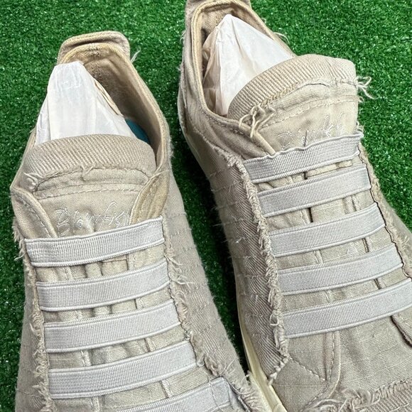 Blowfish Malibu Mars-K Slip On Low Top distressed Edge Sneakers Shoes Size 8 - Picture 5 of 11